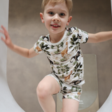Pigiama estivo (2 pezzi) per bambini Giungla
