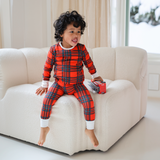 Pigiama per bambini - Tartan rosso