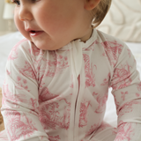 ZIPSTER™ Toile de Jouy rosa
