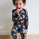 Pigiama (2 pezzi) per bambini Pizza 
