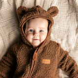 Zipster Tuta Teddy - Marrone
