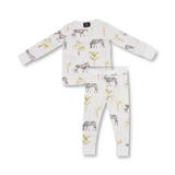 Pigiama (2 pezzi) per bambini Zebra al pascolo