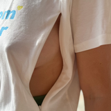 T-Shirt per l'allattamento al seno - Hot Mom Summer