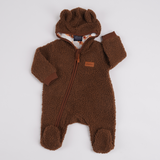 Zipster Tuta Teddy - Marrone