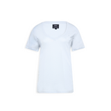 Breastfeeding T-Shirt V-Neck Baby Blue