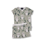 Children's Shortie PJ Set Koala
